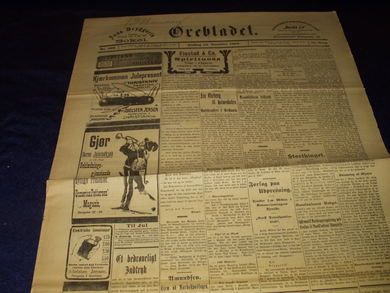 1905 nr 293 Ørebladet