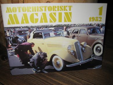 1982 nr 001 MOTORHISTORISKT MAGASIN