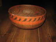 Megastor russebolle ca 30 cm i diameter 15 cm høg 20-30 tallet