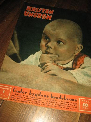 1954 nr 001 KRISTEN UNGDOM