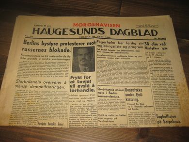 1948 nr 174 HAUGESUNDS DAGBLAD