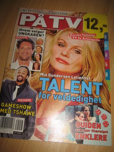 2008 NR 013 PÅ TV