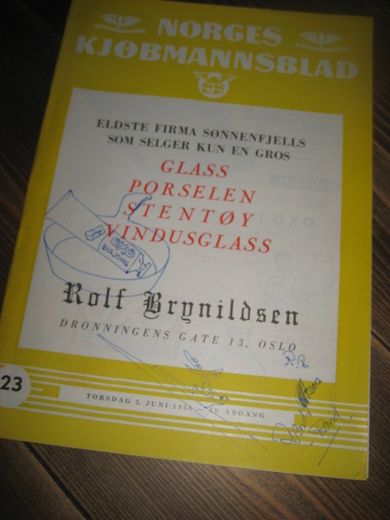 1958 nr 023 NORGES KJØPMANNSBLAD