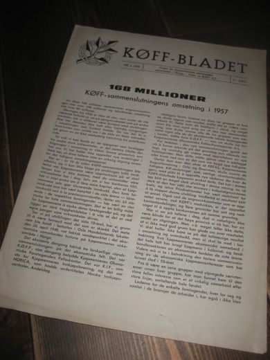 1958 nr 004 KØFF BLADET