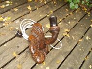 Vegglampe i tre 50 tallet