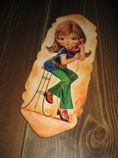 Lite og pent bilde fra 70 tallet