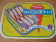 SILD SARDINES, STABBUR CANNING, FREDRIKSTAD.