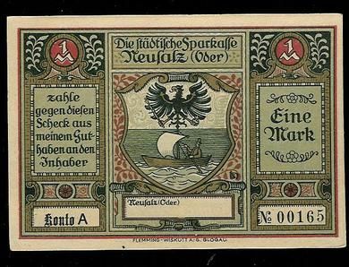 STADT NEUSALZ Eine Mark