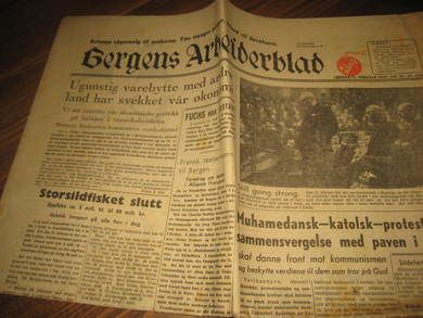 1950 nr 036 11 februar Bergens Arbeiderblad