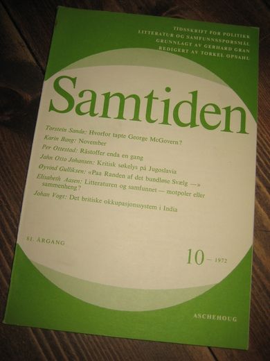 1972 nr 010 SAMTIDEN