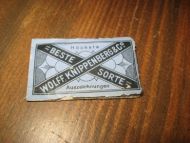 Pakke med noen symaskinnåler BESTE SORTE WOLFF KNIPPENBERG & CO 60 tallet