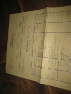 INVOICE fra M/S GOLSTRØM. 1970.