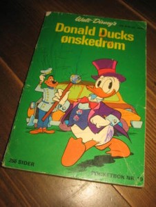 Donald Ducks ønskedrøm. Bok nr 19, 1. utgave. 