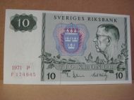 1971 P F174945 10 KRONOR