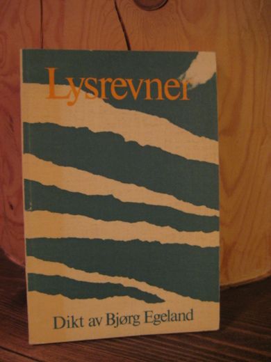 Egeland: Lysrevner. 1973.