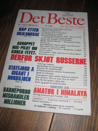 1984 nr 001 Det Beste fra Readers Digest
