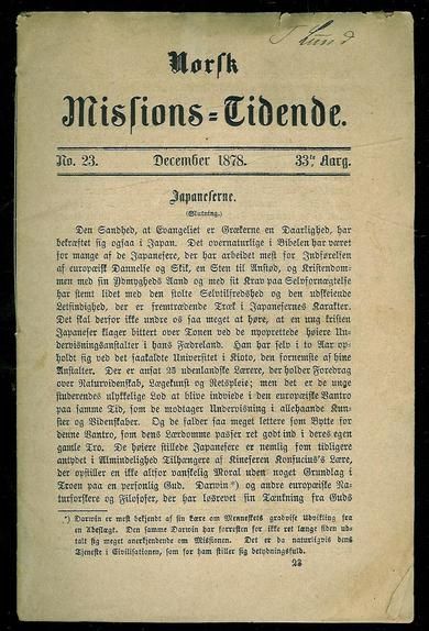1878 nr 023 Norsk Missions Tidende