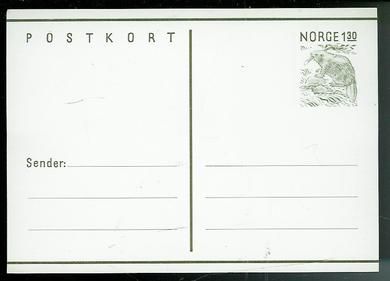 Bever. POSTKORT 1981.