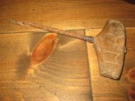 Redskap ved bøting av garn 30-40 tallet