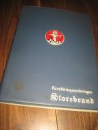 Samlermappe fra Forsikringsordningen Storebrand, 60 tallet. 