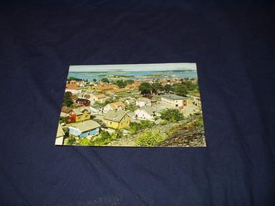 Stavern Utsikt over byen 1971