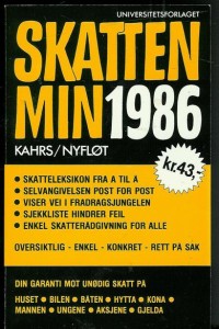 NYFLØT / KAHRS: SKATTEN MIN 1986.