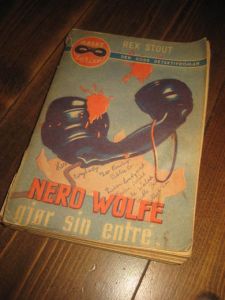 STOUT, REX: NERO WOLFE gjør sin entre'. 1949. 