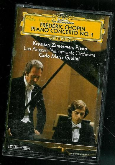 CHOPIN: PIANO CONCERTO NO 1 1979