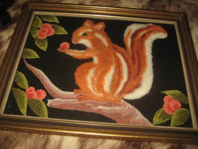 Pent bilde noe for deg? Ca 45*36 cm stort 70 tallet