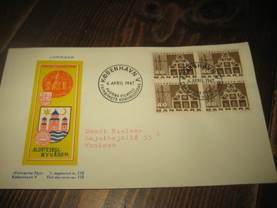 ÆLSTE SEGL BYVÅBEN KØBENHAVN 6 APRIL 1967