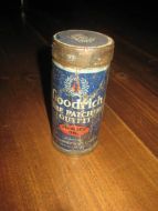 Boks uten innhold Goodrich tube outfit ca 11 cm høg