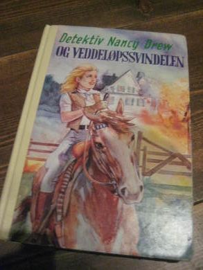 KEENE: Detektiv Nancy Drew OG VEDDELØPSSVINDELEN Bok nr 70 1982