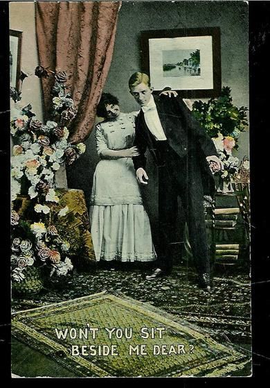Postkort fra tidleg 1900
