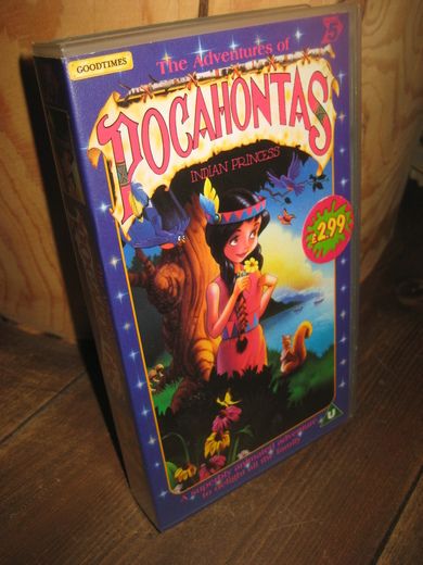 POCAHONTAS. Engelsk.