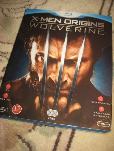 VOLVERINE BLUE RAY 2009 15 ÅR 107 MIN