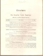 1885,nr 010, Cirkulære fra Den Kongelige Norske Regjerings Marine- og Post- Departement.