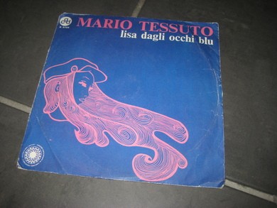 MARIO TESSUTO: lisa dagli occhi blu. N9704. 1969.