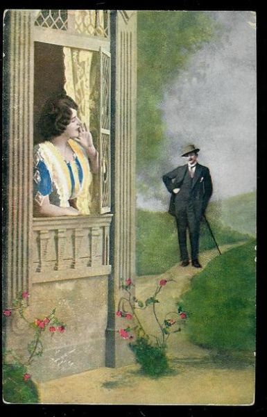 Pent postkort fra 1900