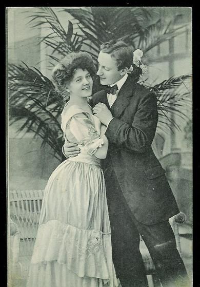 Meget pent kort fra tidleg 1900