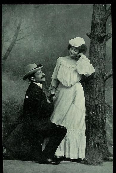 Meget pent kort fra tidleg 1900