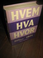 1971, HVEM HVA HVOR