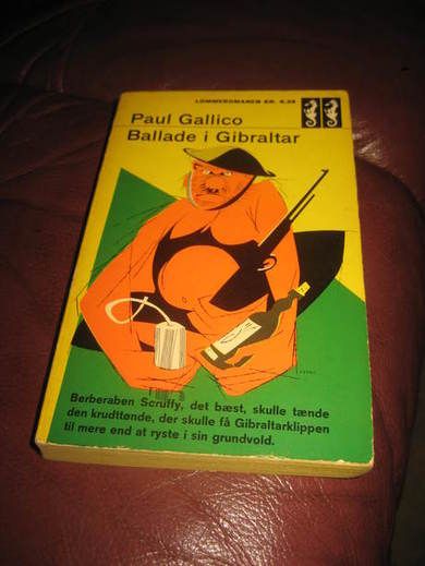 Gallio Paul: Ballade i Gibraltar Lommeromaner nr 261
