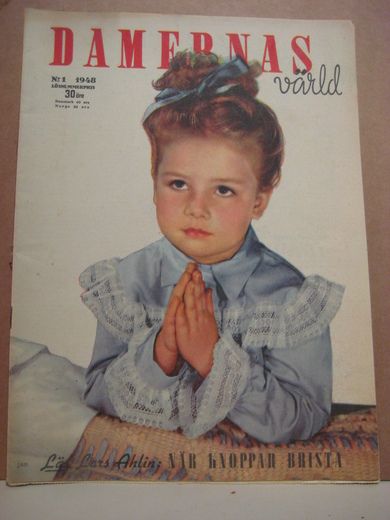 1948 nr 001 DAMERNAS vårld