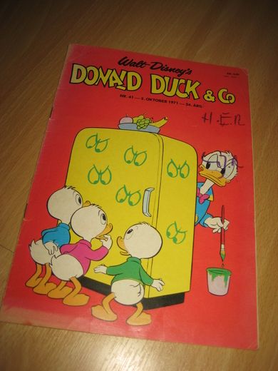 1971 nr 041 DONALD DUCK & CO