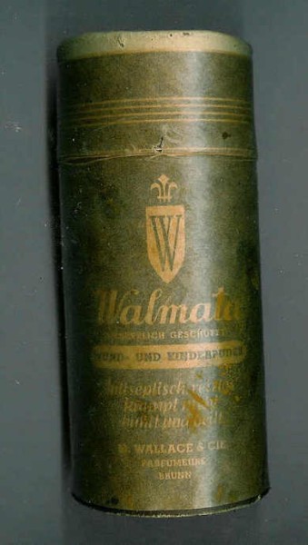 Walmata Wund und kinderpudder. 50 tallet