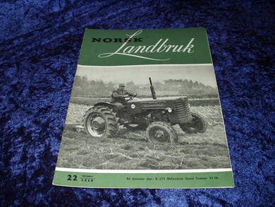 1959 nr 022 NORSK Landbruk