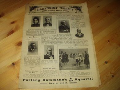 1905 nr 019 ILLUSTRERET UGEREVY TILLÆG TIL NORSK FAMILIE JOURNAL
