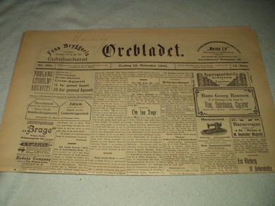 1905 nr 268 Ørebladet