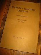 BJØRNVIG. MARTIN A. HANSENS DIGTNING. 1950. Da. 