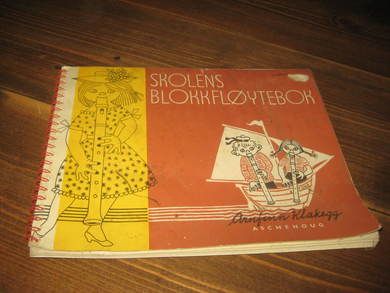 SKOLENS BLOKKFLØYTEBOK. 1968
